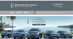 Desktop Screenshot of mikejoneslincolnoftoccoa.com